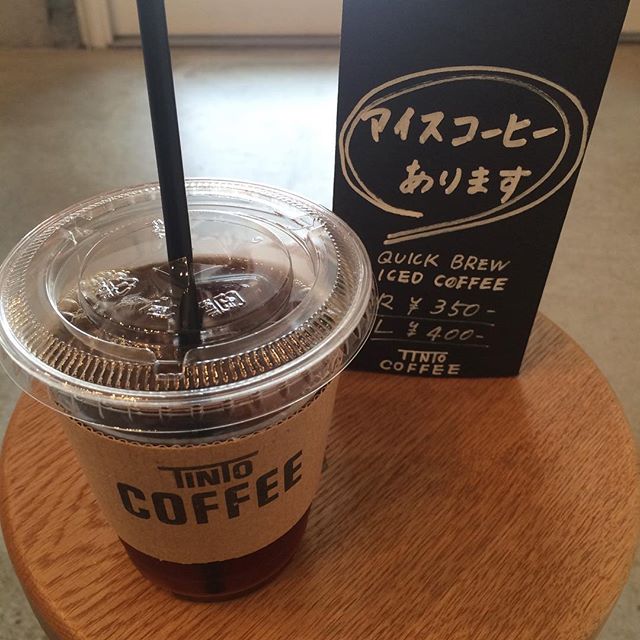 こんにちは︎ 今日は特に暑いですねすぐにお出しできる本日のコーヒーあります！お急ぎの方にも、一刻も早く水分を摂取したい方にもオススメです♪#TINTOCOFFEE#coffee#cookies#cake#コーヒー#チーズケーキ#キャロットケーキ #ビスコッティ#クッキー#カフェラテ#テイクアウト#イートイン#渋谷#表参道#青山